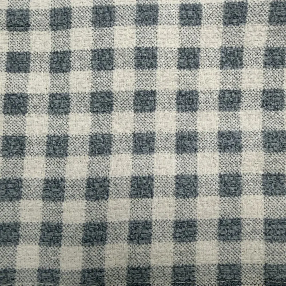 Lauren Ralph Lauren Kitchen Towels Set of 2 Blue White Gingham Check 17x28 NWT